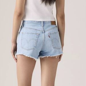 Levi's 501 ORIGINAL FIT HIGH RISE WOMEN'S SHORTS Size 30 Big E